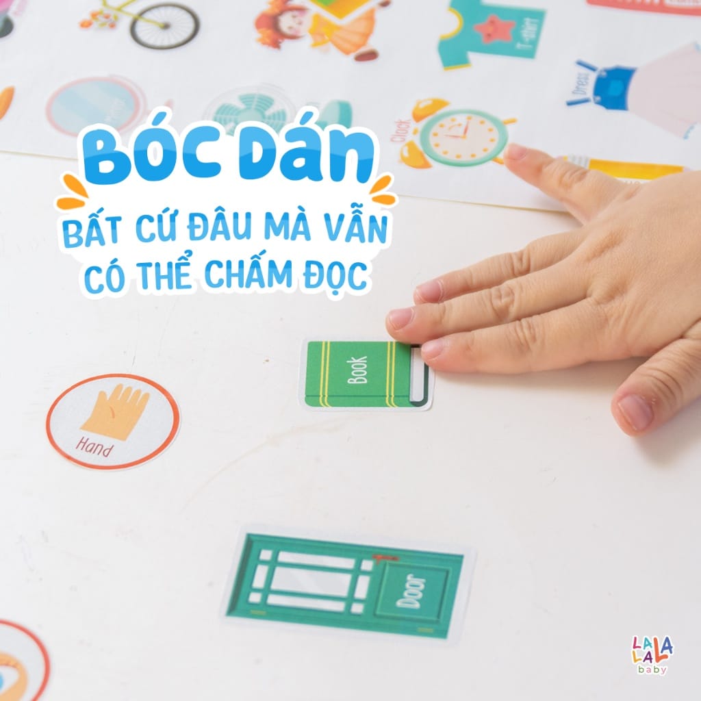 Bút chấm đọc song ngữ Lala Magic Pen - Ảnh 5