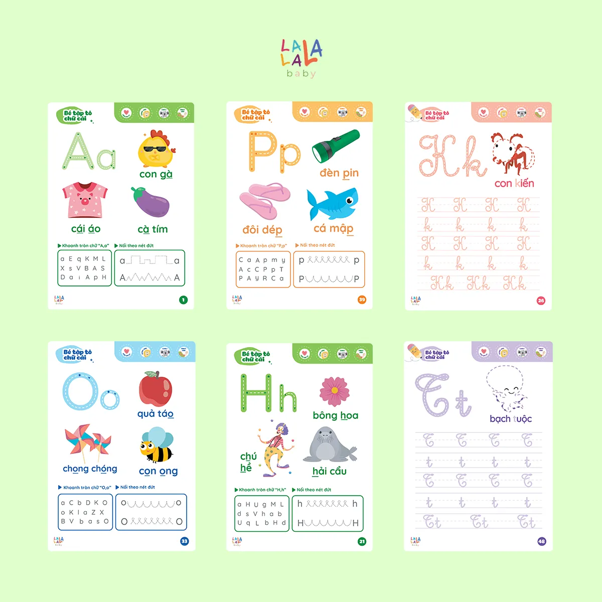 Sách Tô Xoá Thông Minh – Bộ Học Liệu Tái Sử Dụng Giúp Bé Tập Viết, Tập Tư Duy - Ảnh 7