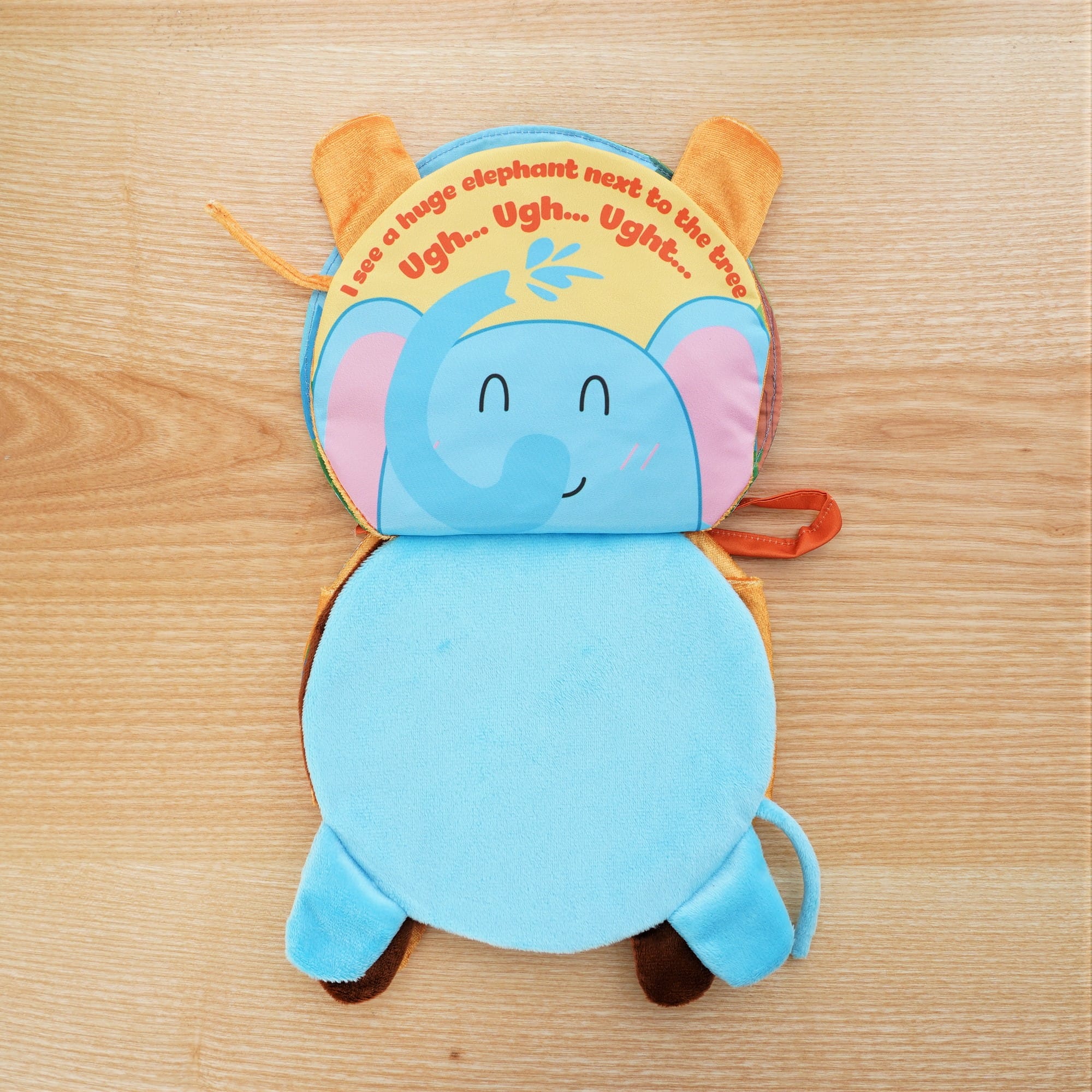 Sách vải the Animals On the farm/Jungle Lalala baby đa tương tác lật mở sột soạt thu vị - Ảnh 14