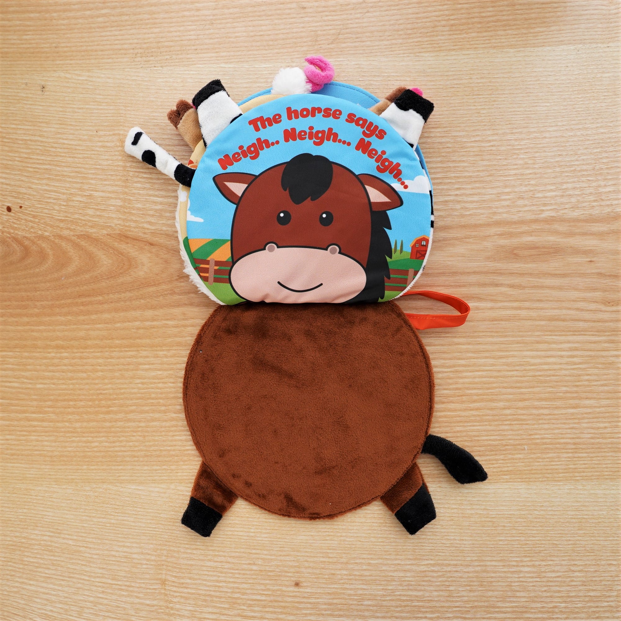 Sách vải the Animals On the farm/Jungle Lalala baby đa tương tác lật mở sột soạt thu vị - Ảnh 10