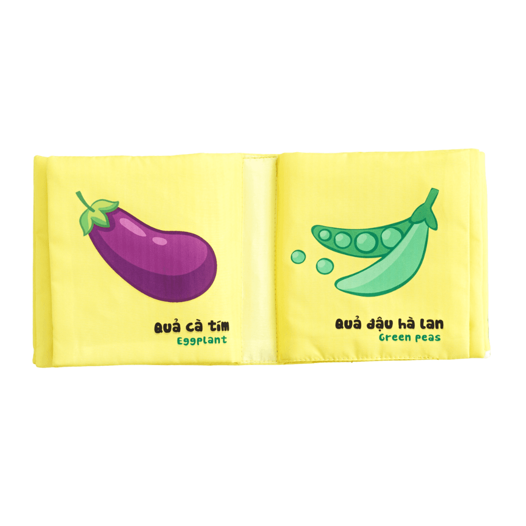 Sách Vải Cho Bé Sơ Sinh Lalala Baby đa Tương Tác thị giác. My Very First book 8 chủ đề 15x15cm, 12 trang - Ảnh 17