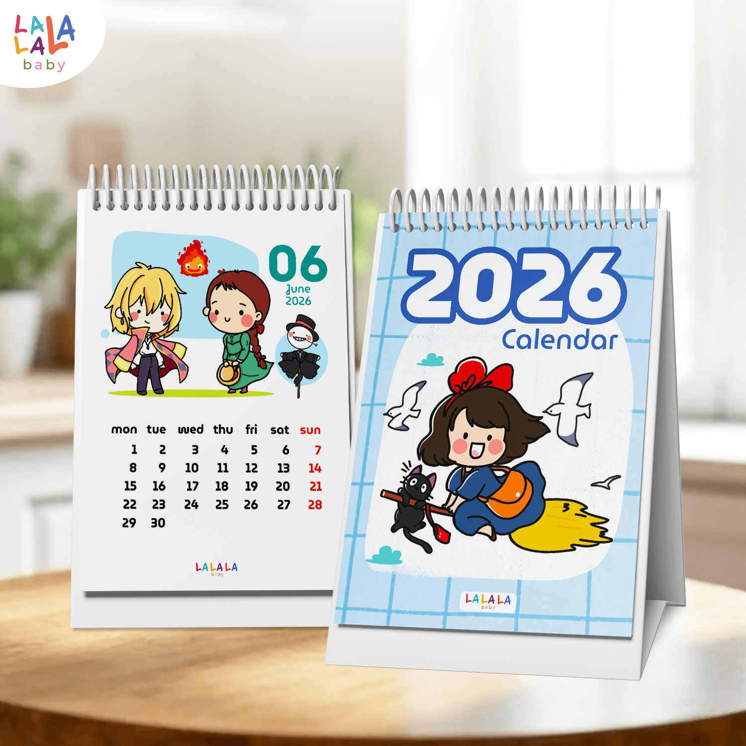 Lịch để bàn 2026 có lịch âm mini kèm ghi chú cute Calendar nhiều mẫu Lalala Baby - Ảnh 8