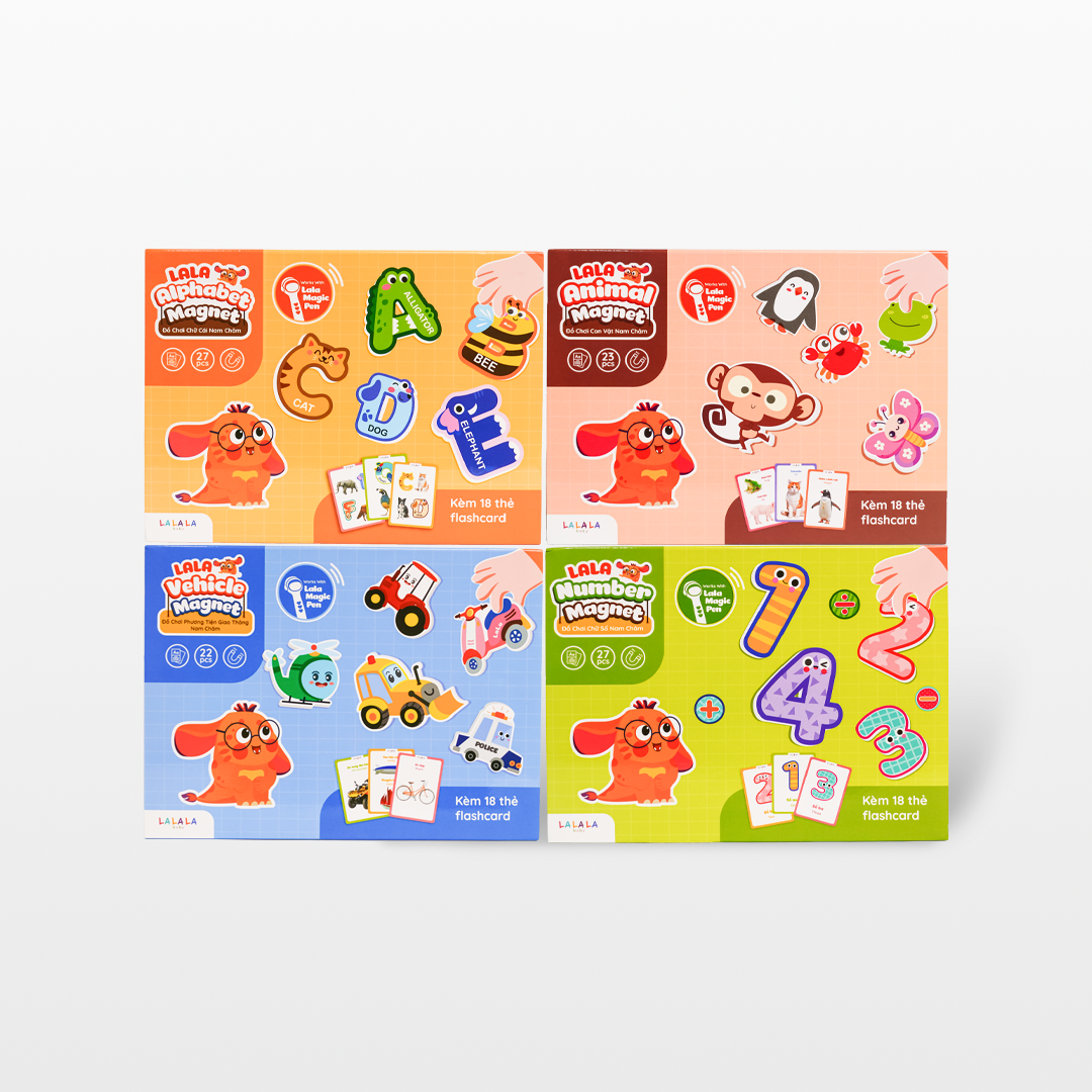 Đồ chơi nam châm Lala Magnet Plus