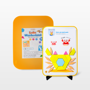 Xếp hình gỗ nam châm Lala wooderland