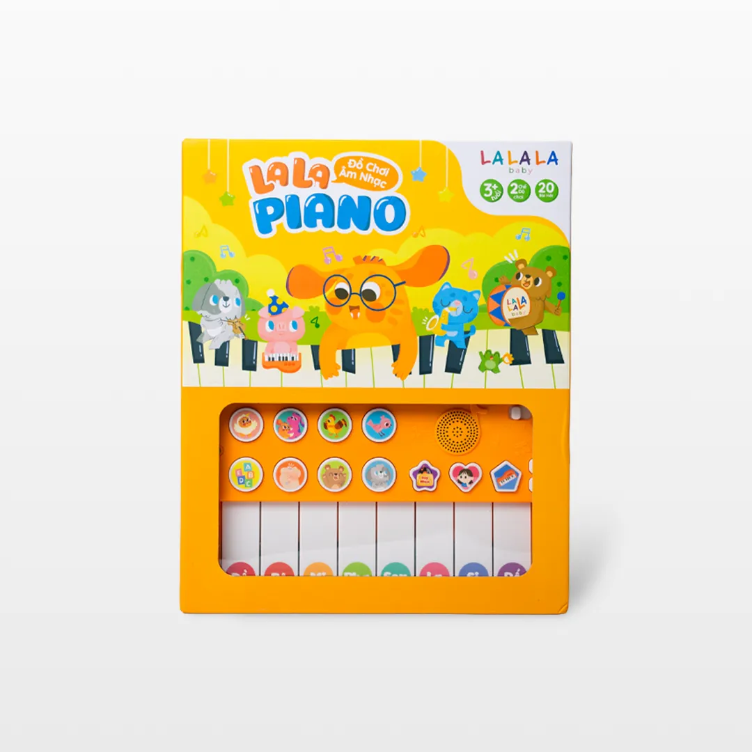 Đồ chơi âm nhạc sách đàn Lala piano