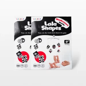 Đồ chơi treo nôi kích thích thị giác 5D Lala Shapes