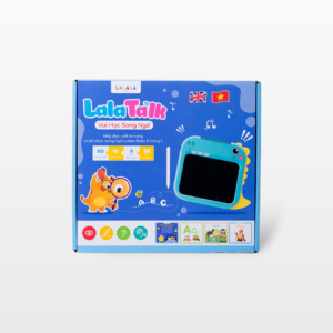 LalaTalk - Máy đọc, viết từ vựng phát nhạc song ngữ Lalala Baby 2 trong 1 - Màu xanh