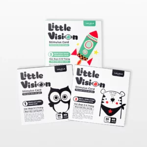 Thẻ Flashcard Kích Thích Thị Giác Little Vision Lalala Baby Cho Trẻ Sơ Sinh