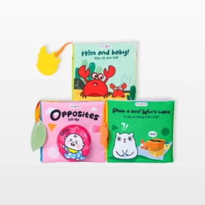Sách vải Lalalababy ehon tương tác