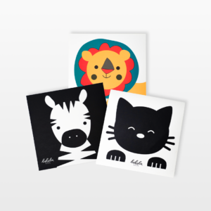 Trọn bộ 24 Thẻ Decal kích thích thị giác