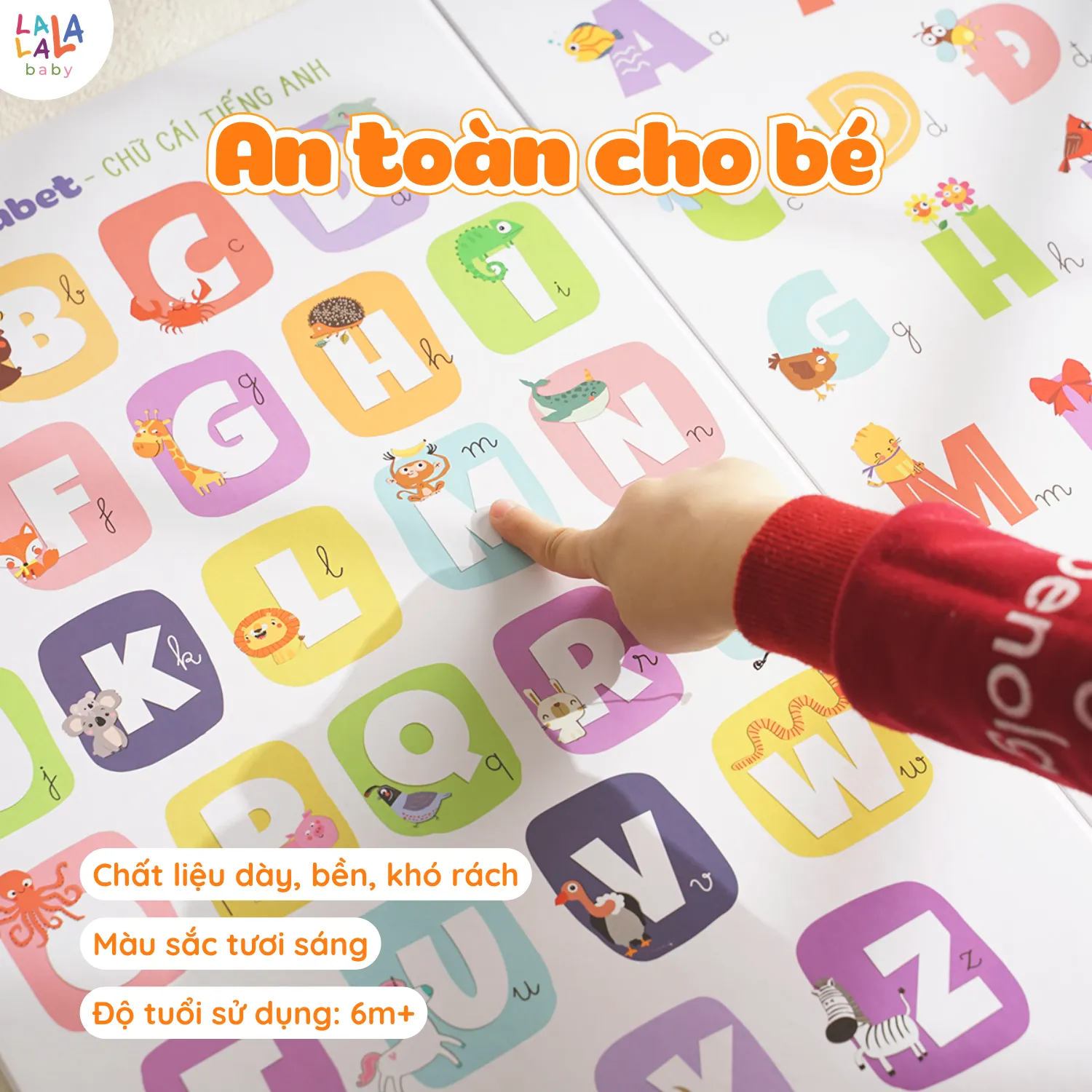Bảng gấp thông thái My first learning chart - phiên bản plus - Ảnh 5