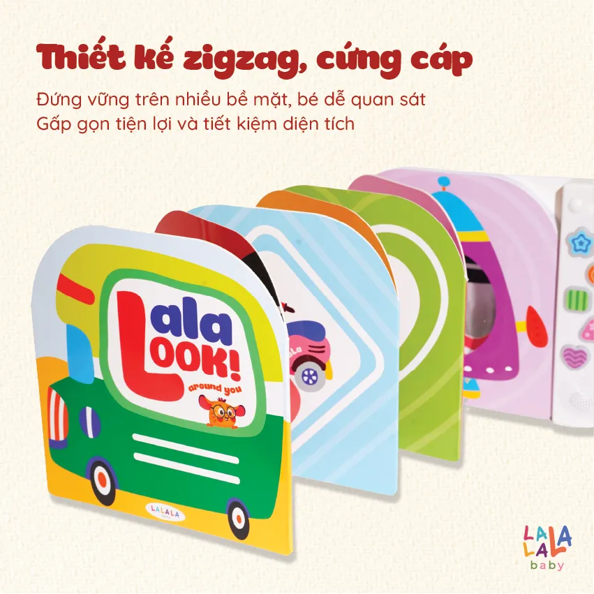 Sách âm thanh zigzag Lalalook - Ảnh 10