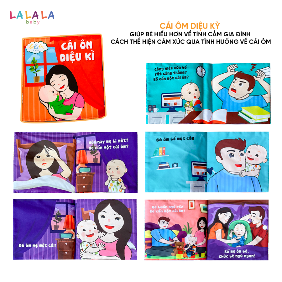 Sách vải đa tương tác Lalala Baby - Ảnh 15