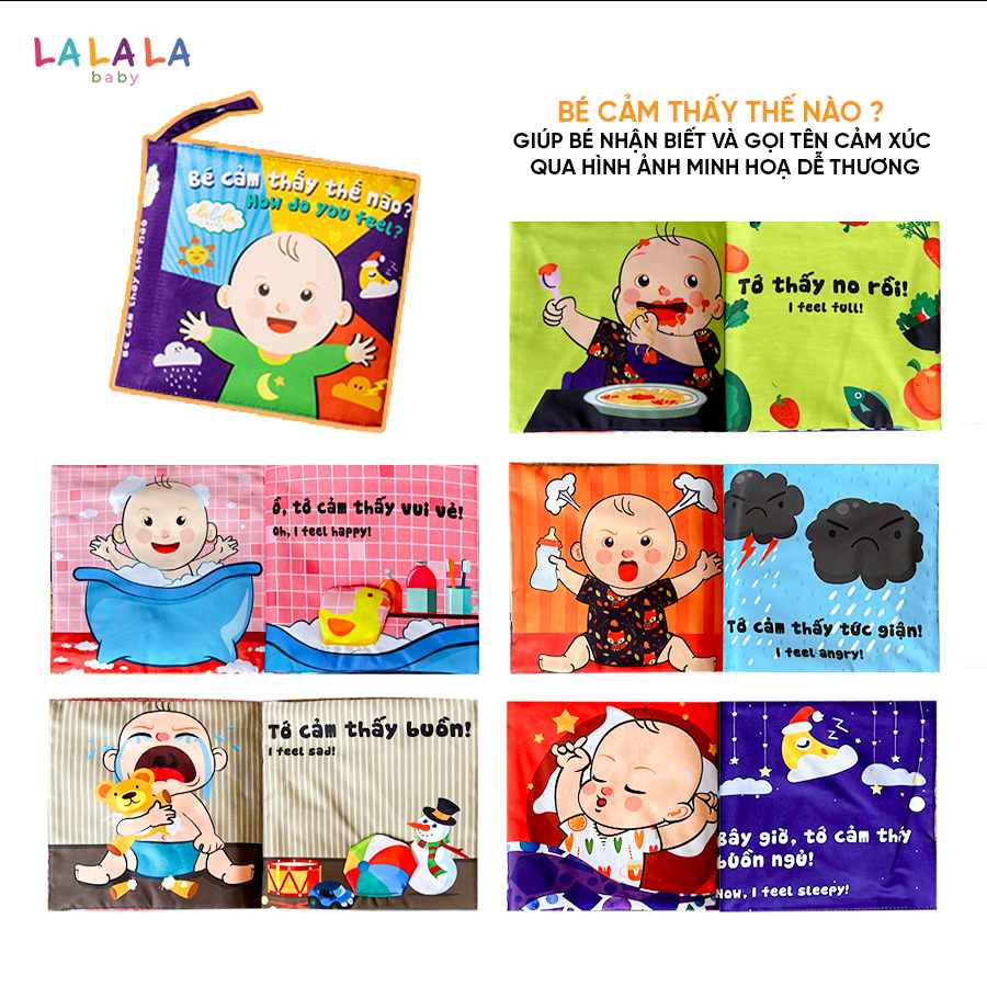 Sách vải đa tương tác Lalala Baby - Ảnh 14