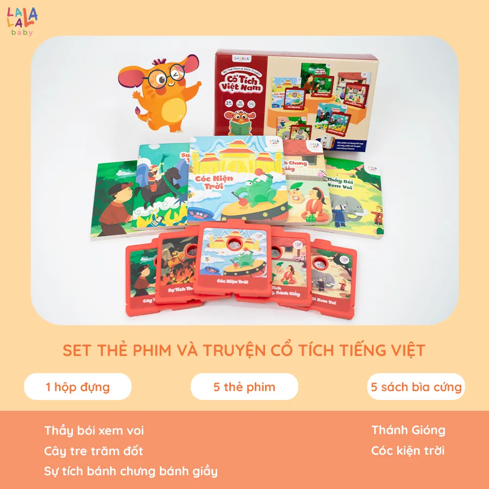Lala Story Cinema - Máy chiếu kể chuyện cho bé - Ảnh 8