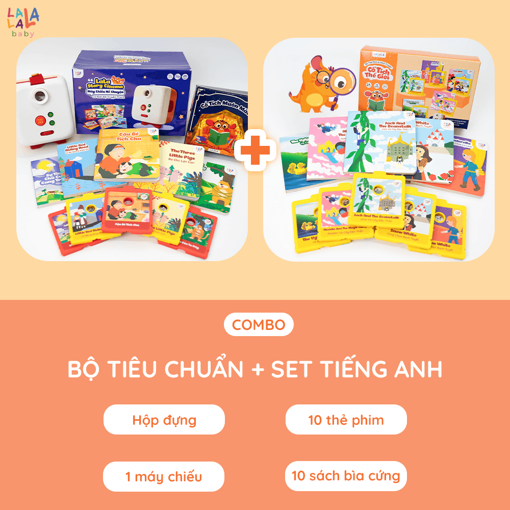 Lala Story Cinema - Máy chiếu kể chuyện cho bé - Ảnh 9