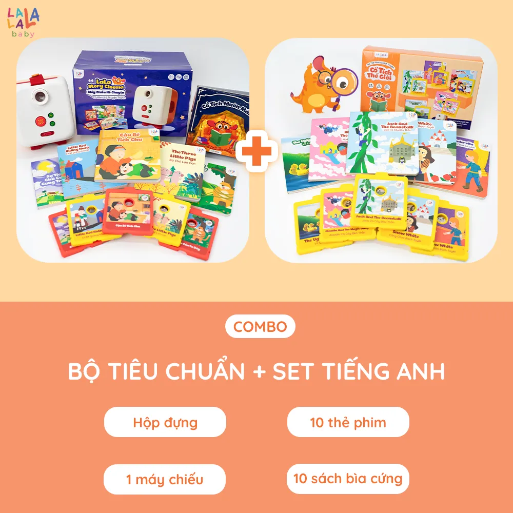 Lala Story Cinema - Máy chiếu kể chuyện cho bé - Ảnh 13