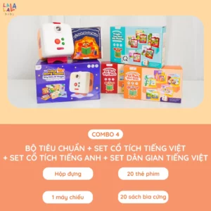 Máy chiếu kể chuyện Lala Story Cinema – Máy chiếu kể chuyện cổ tích cho bé