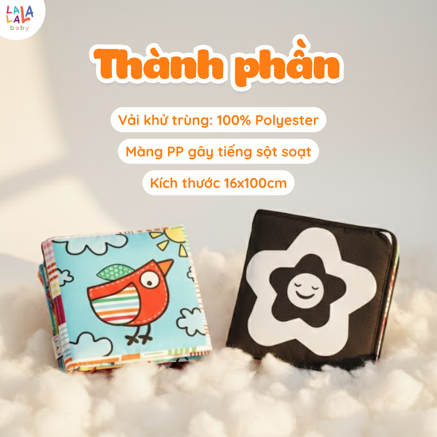 ZIGZAG CARD with Momo's friends (Quây cũi vải thị giác cho bé) - Ảnh 7