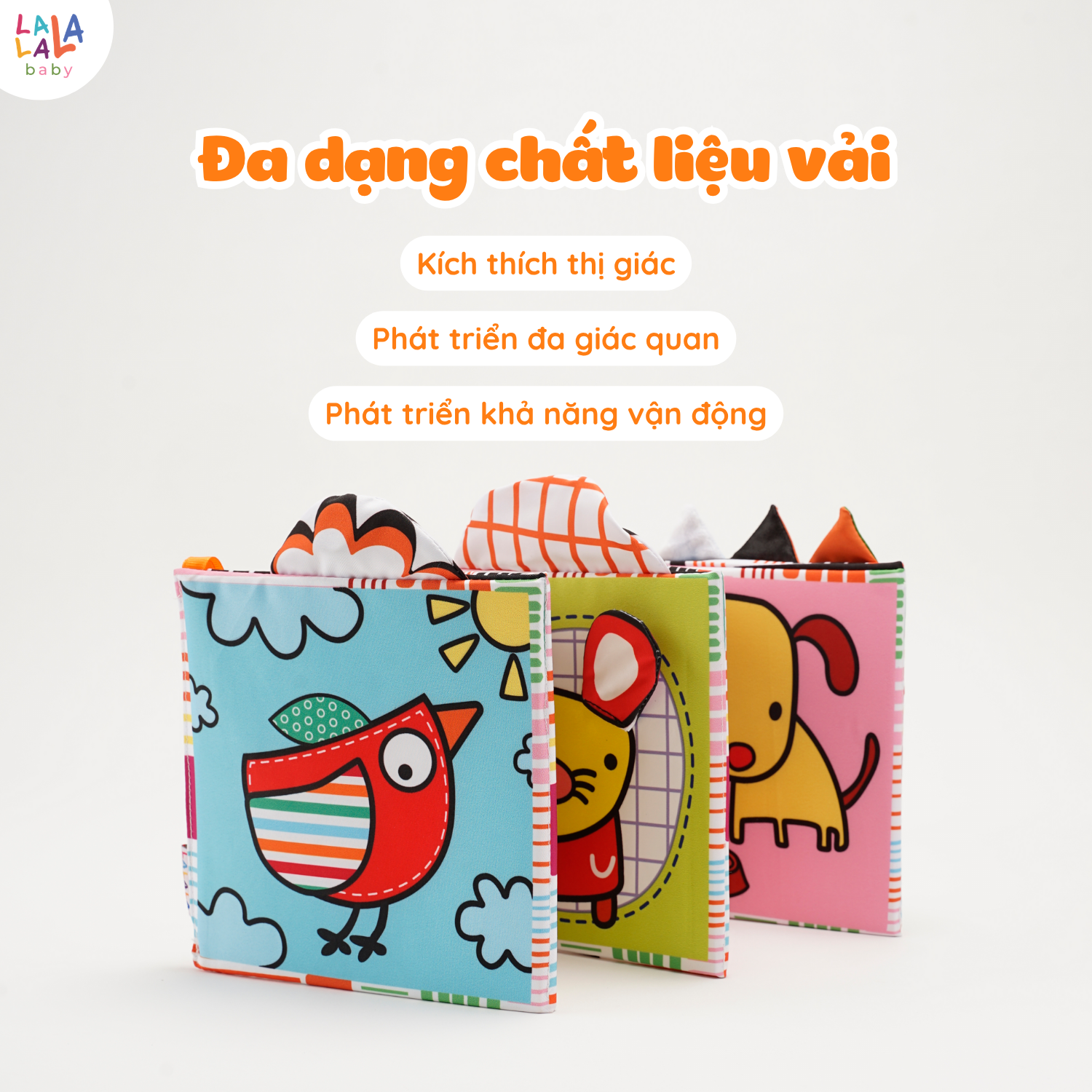 ZIGZAG CARD with Momo's friends (Quây cũi vải thị giác cho bé) - Ảnh 5