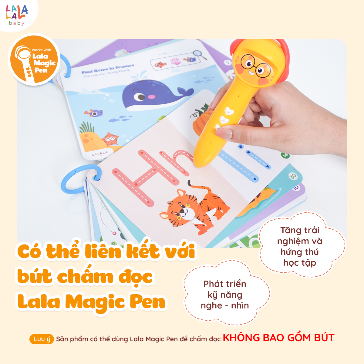 Sách tô xóa thông minh Lala Tracing Plus - Ảnh 5