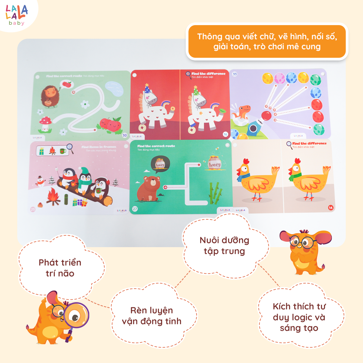Sách tô xóa thông minh Lala Tracing Plus - Ảnh 6