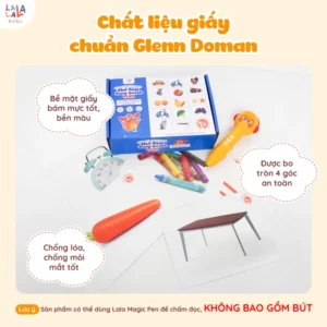 Thẻ Flashcard Glenn Doman 100 thẻ – 10 chủ đề về thế giới xung quanh giúp bé phát triển tư duy ngôn ngữ