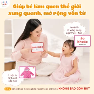 Thẻ Flashcard Glenn Doman 100 thẻ – 10 chủ đề về thế giới xung quanh giúp bé phát triển tư duy ngôn ngữ