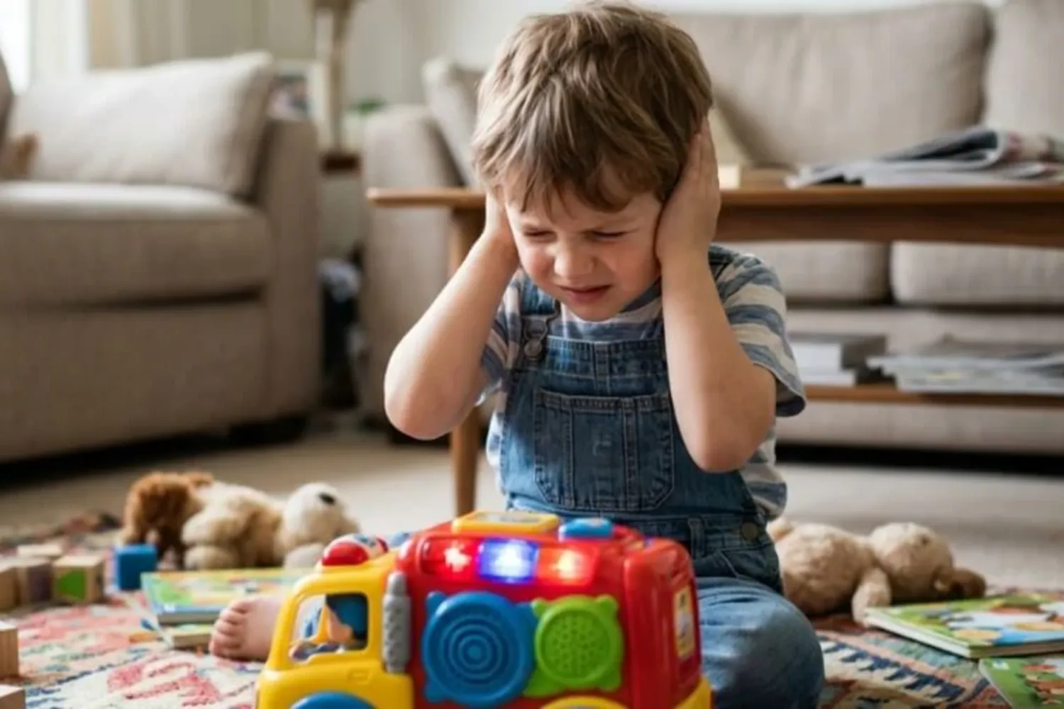 Đồ chơi quá nhiều hiệu ứng có thể khiến trẻ bị kích thích quá mức