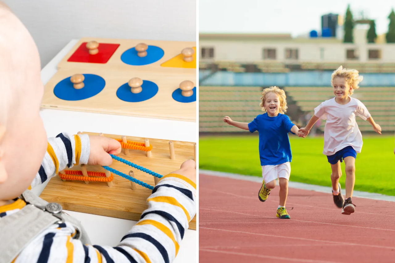 Sự khác biệt giữa vận động tinh vs. vận động thô