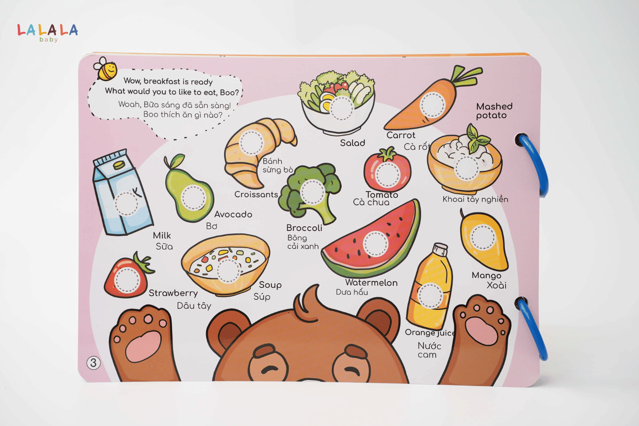 Sách bóc dán Beezi Book giúp bé rèn luyện vận động tinh thông qua vui chơi Sách bóc dán Beezi Book giúp bé rèn luyện vận động tinh thông qua vui chơi