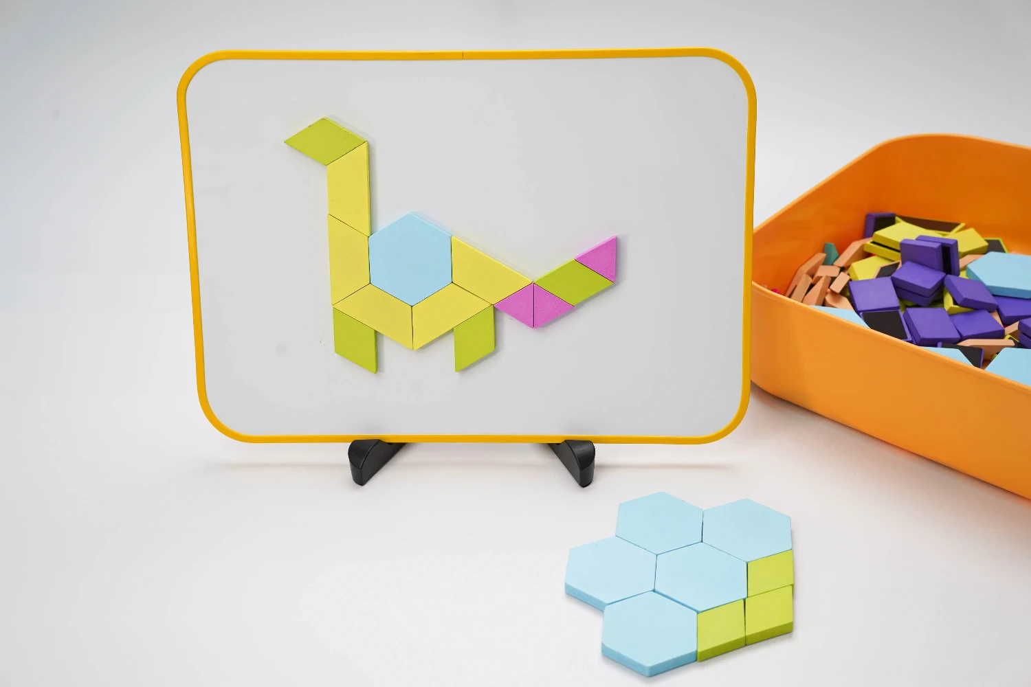 Bài tập ghép puzzle đơn giản