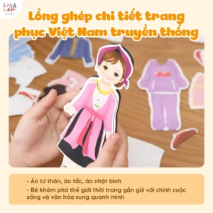 Bộ đồ chơi nam châm Lala Fashion Fun