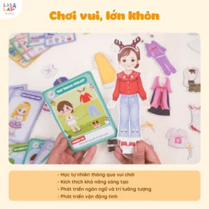 Bộ đồ chơi nam châm Lala Fashion Fun