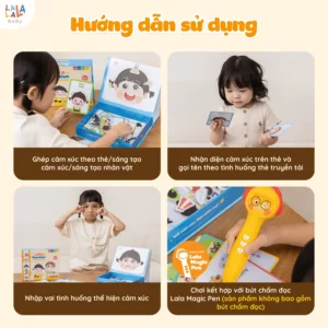 Bộ đồ chơi nam châm Lala Emotion Play