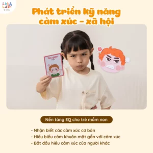 Bộ đồ chơi nam châm Lala Emotion Play