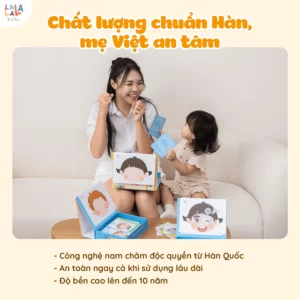 Bộ đồ chơi nam châm Lala Emotion Play