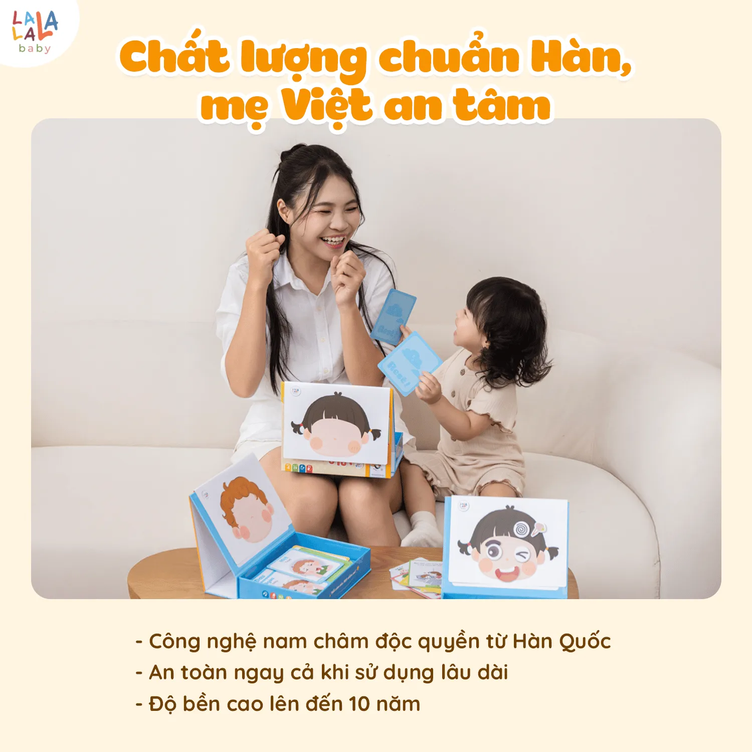 Bộ đồ chơi nam châm Lala Emotion Play - Ảnh 8